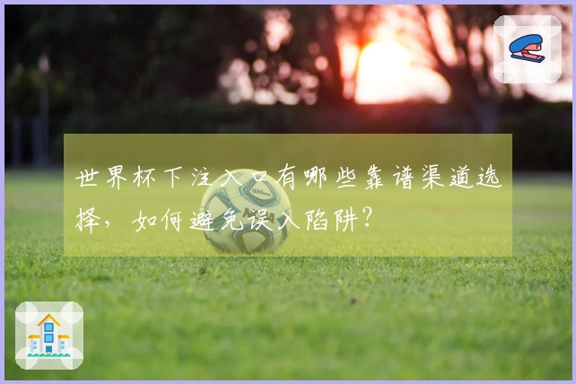 世界杯下注入口有哪些靠谱渠道选择，如何避免误入陷阱？